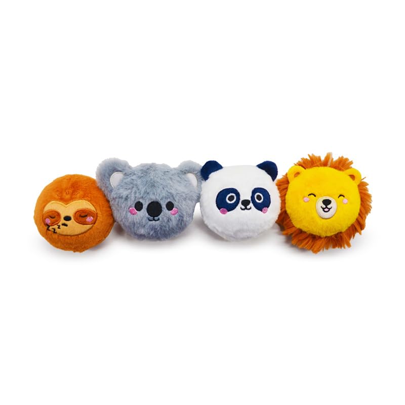 Puckator Adoramals Farm High Bounce Plush Bouncy Ball