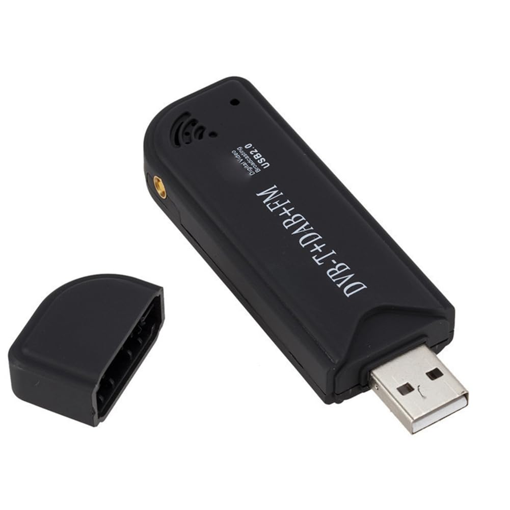 USB2.0 FM SDR Dongle Sintonizador de TV Digital Receptor Stick para Grabación y Reproducción en Tiempo Real