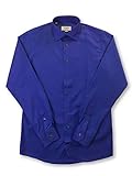 Eton Eton Blue Contemporary Shirt in Iridescent Purple and Blue - S