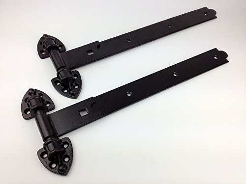 Ironmongery World Heavy Reversible Hinges for Large Stable Doors Gates - 24" ...