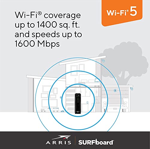 ARRIS (SBG10-RB) - Modem Router Combo - DOCSIS 3.0 16 x 4 Gigabit & AC1600 WiFi, [Check with your provider for compatibility]400 Mbps Max Internet Speeds - Renewed - image 6
