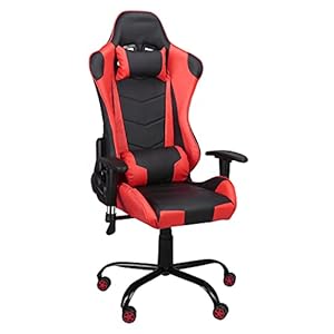 Sim Luxury – Ergonomische gamingstoel, comfortabele computerstoel in racing-stijl, game-stoel met hoge rugleuning…