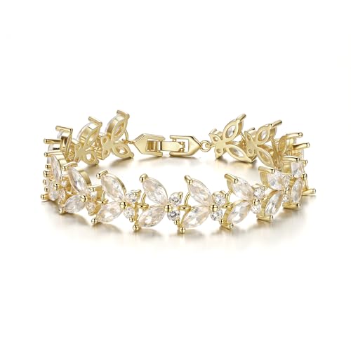 Bracelet de tennis pour femme EVER FAITH le cadeau de fête idéal