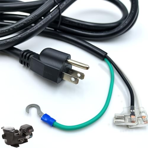 SPX1250WA Pool Pump Power Cable,Compatible with Hayward Power Flo SP1500 Series Models 6 Feet...