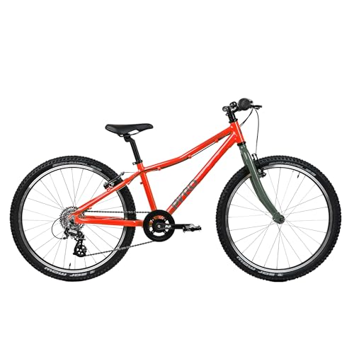 TechniBike PYRO TWENTYFOUR - Superleichtes 24 Zoll Kinderfahrrad für...