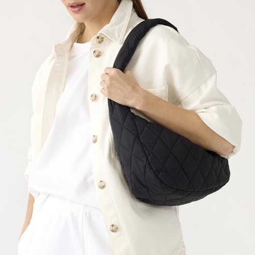 Vera Bradley Featherweight Tifton Shoulder Bag, Moonless Night4