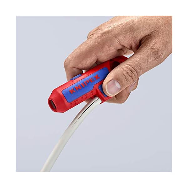 Knipex ErgoStrip (135 mm) 16 95 01 SB (Produkt auf SB-Karte/im Blister) & Electronic Super Knips (125 mm) 78 61 125 – Bild 8