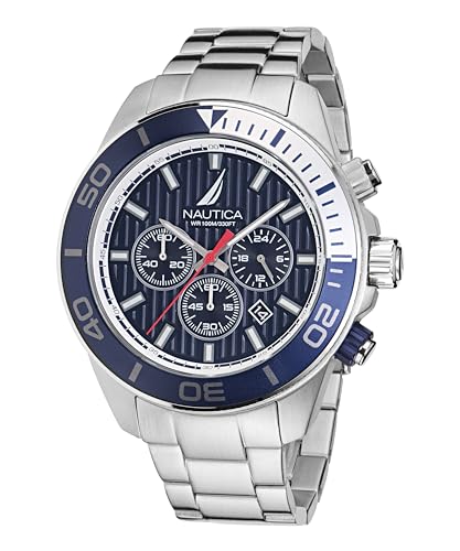 Nautica montre décontractée boîtier robuste et finitions NAPNOF303