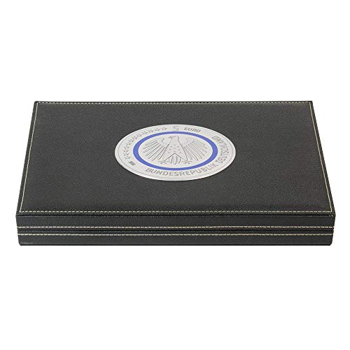 Estuche LINDNER NERA M Black evita daños en 30 monedas de 5 EUR 2