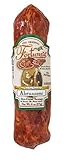 Hot Abruzzese Natural Dry Cured Sausage, Nitrate Free 6 oz