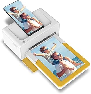 Kodak Dock Plus 4x6” Portable Instant Photo Printer, Compatible with iOS, Android and Bluetooth Devices Full Color Real Photo, 4Pass & Lamination Process, Premium Quality