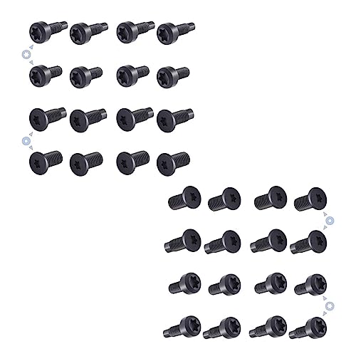 Doorbell Screws, Replacement Security Screws Compatible with Video Doorbell 2 and Pro, Video Doorbell, Video Doorbell 3and Pro(16 pcs) Copper Material