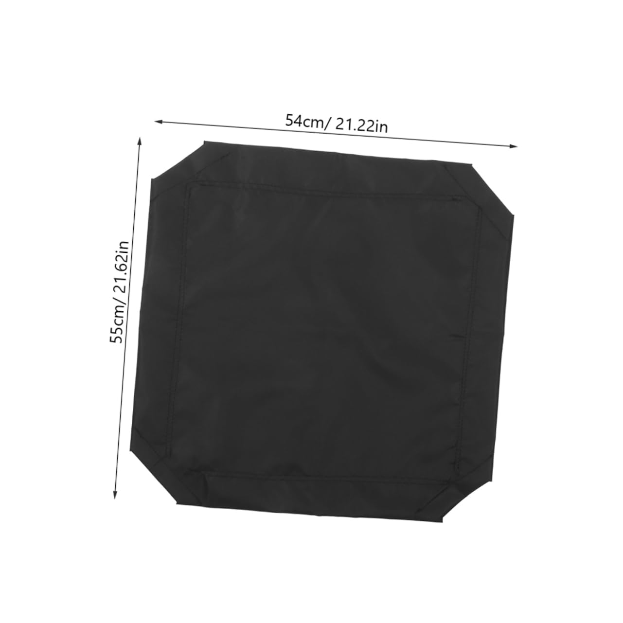 Totority Elevated Dog Bed Cover Replacement Breathable Mesh Pet Cot Cover for Indoor Outdoor Use Stylish Design for All Season Frame