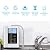 Alkaline Water Ionizer, Up to -600mv Orp, Ph 3.5-10.5 Water Purifier, Home Alkaline Water Filter with 7 Water Settings, 8000 Liters per Filter, Automatic Cleaning, Smart Voice,White-110V