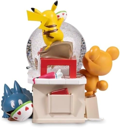 Miniatura 2 de Pokémon Center: Mezcla divertido Pokémon Holiday Snow Globe