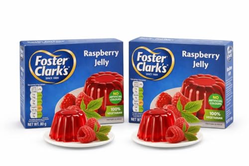 Image of Foster Clark's Raspberry Jelly, Pack Of 2, (2 x 80G)