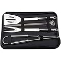 SDVantage BBQ Grill Accessories Grilling Tools Set, 7PCS Stainless Steel BBQ Accessories with Carry Bag, Barbecue Utensils Set
