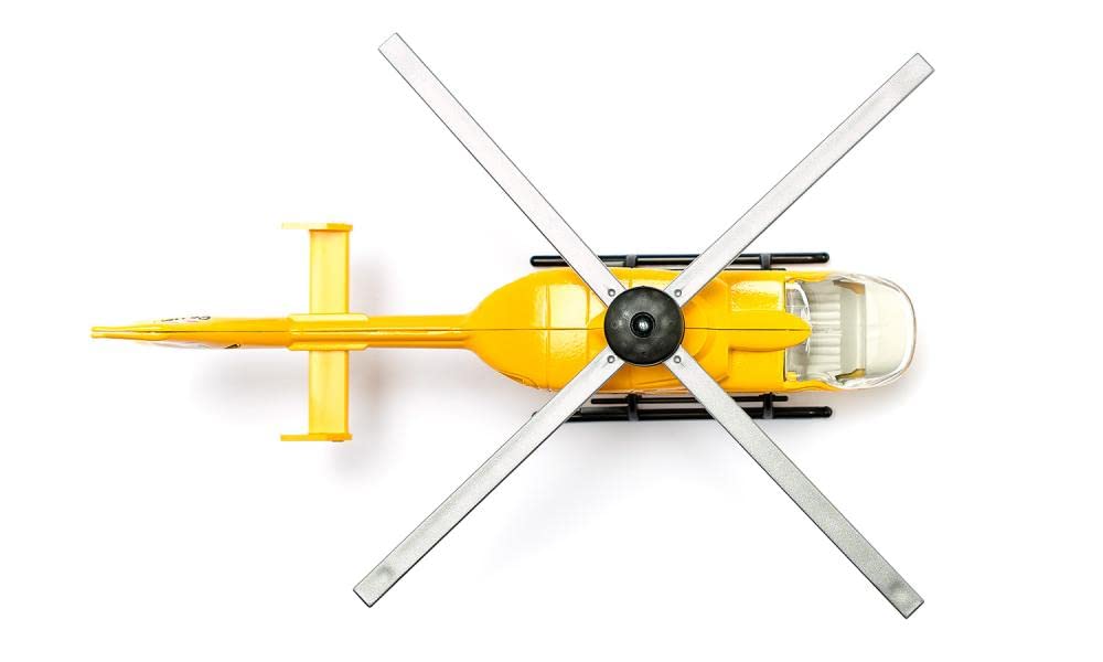SIKU - 2539a - Véhicule Miniature - Modèle à l'échelle - Hélicoptère Oamtc - Echelle 1/55 - Métal
