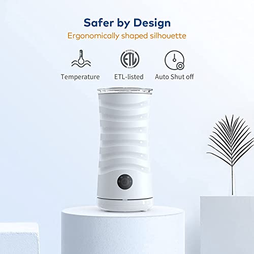 ZRBD-ds Frotura de Leche, vaporizador eléctrico de Leche para la Espuma de Leche Caliente y fría, Control de la estriba… - Imagen 8