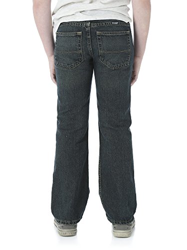 Wrangler Boys' Five Star Premium Denim Classic Boot Fit Jeans, Regular Fit (Medium Wash,Size 8, 10)3