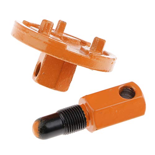 Fenteer Chainsaw Clutch Removal Tools, Universal Piston Stop Clutch Flywheel Disassembly Part Dismount Tool
