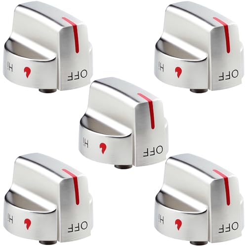 5304509064 for Frigidaire Gas Stove Knobs PS12364522 Stove Knob Replace for Frigidaire Stove Knobs Part Number EAP12364522 4546390 Replacement Knob for Range FFGF3056TSA FCFG3062A GCRG302LAFA