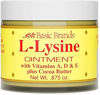 Basic Organics L-Lysine Ointment 0.875 oz (Pack of 4)