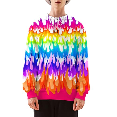 Asylvain Men Women Fashion Unisex 3D Printed Graphic Novelty Hoodie Pullover Hooded Sweatshirts with Pocket - Image 5