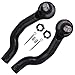 Detroit Axle -Front End 10pc Suspension Kit for 2005-2012 Nissan Frontier Xterra Pathfinder 4 Upper Lower Control Arms w/Ball Joints Assembly 4 Inner Outer Tie Rods 2 Boots Replacement