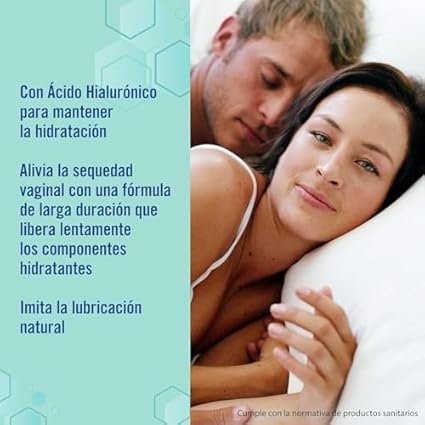 Vagisil Gel Hidratante Vaginal Interno En Monodosis Con Ácido Hialurónico, Lubricación Inmediata E Hidratación Prolongada, 30 g (6 x 5 g)