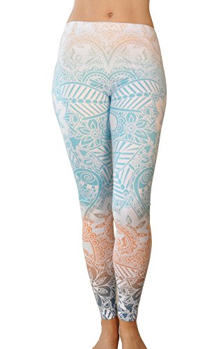 Comfy Yoga Pants – Soft Printed Workout Leggings for Women - Fun Lightweight Printed Yoga Leggings