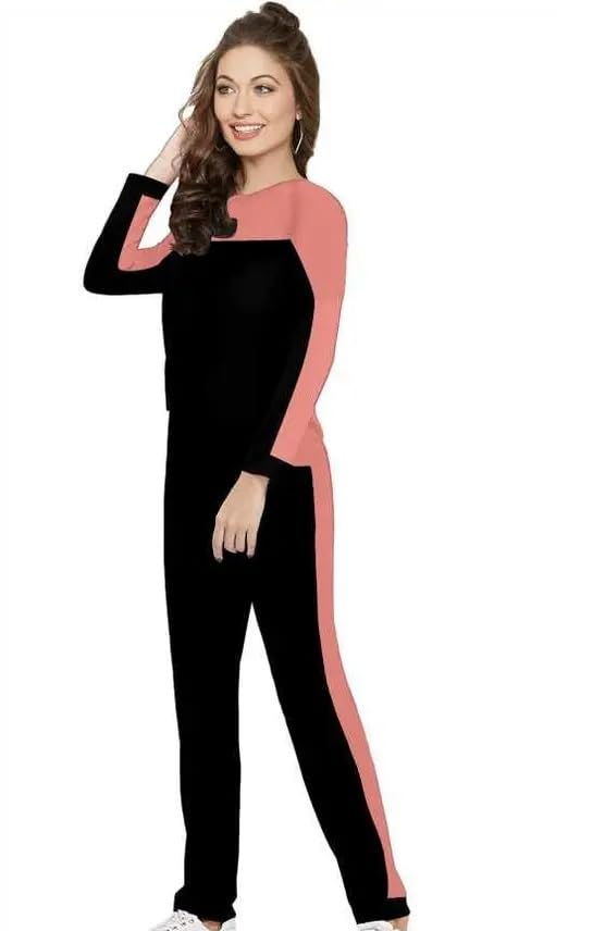 Image of Fashions Women's Solid Track Suit, Trendy