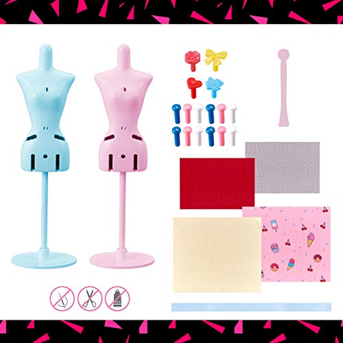 Harumika Bandai Stilista, Tema Yummy All Over. Kit Per Attività Creative-Per Creare Il Tuo Stile Senza Ago E Filo, 40433 - 4