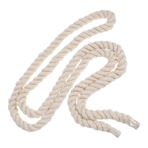 Cuerda de hilo de algodón natural trenzada para manualidades de macramé y tapicería DIY 2