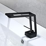 Mode Aushöhlen Design Becken Wasserhahn Waschbecken Wasserhahn Einhand Heiß Kalt Wasserhahn Deck Montieren Bad Wasserhahn,SLT088