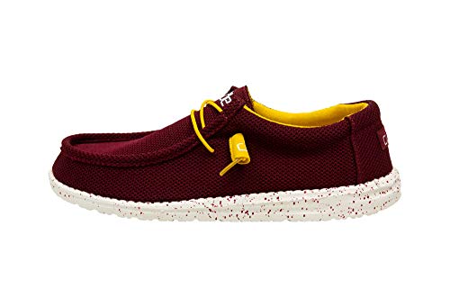 Image of HEYDUDE Men's Wally Sox | Retired Men's Shoes | Men's Lace Up Loafers | Comfortable & Light-Weight