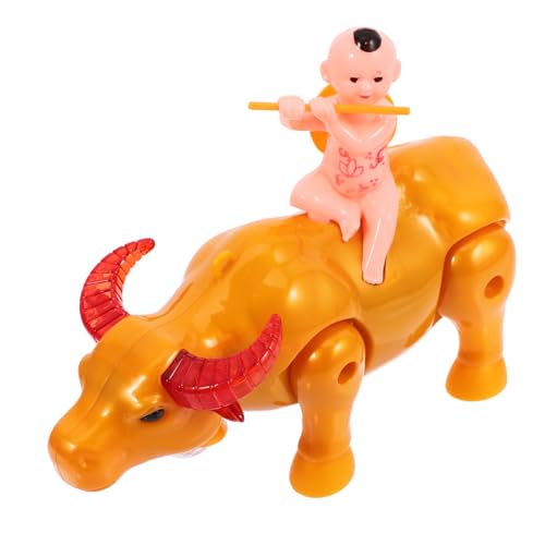 Abaodam Unique Shape Cattle Toy Boys and Girls Electric Music Toy with Light up Feature