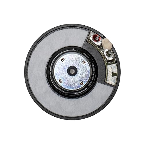 Image of Titanium Diaphragm Headphone Speaker Driver - Compatible with Logitech G Pro X, AKG K371 K361 K545, Sennheiser HD380 PRO, Hyperx Cloud Revolver Headphones - 50mm Diameter, 32 Ohms Impedance