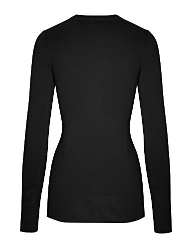 Image of Cielo Women's Solid Soft Stretch Pullover Knit Sweater