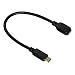 Produktbild Hama USB-C-Adapterkabel (USB-Type-C-Stecker  Micro-USB-2.0-Buchse) vergoldet, 15 cm, schwarz