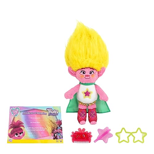 Little Live Pets Scruff-a-Luvs Trolls Band Together Reveal. Wash, Reveal And Style A Cute Plush Trolls Doll - Image 4