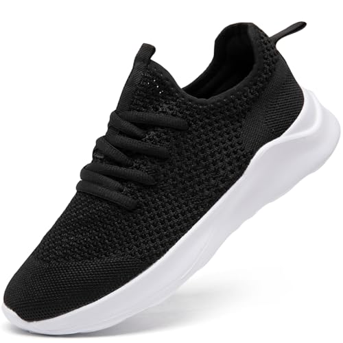 Image of Men's Running Walking Shoes Sneakers Tennis Fitness Athletic Shoes Non Slip On Sports Casual Workout Shoe Lightweight Comfortable Gym Fashion Breathable Mesh Trainer