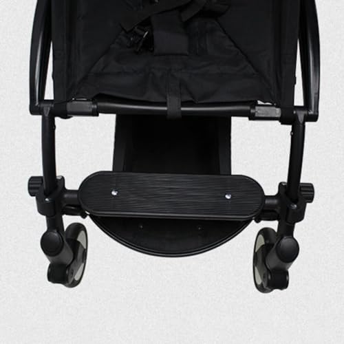 Image of Adjustable Stroller Footboard Pedal Universal Baby Footrest Plastic Stroller Accessories with Telescopic Extension for Various Models