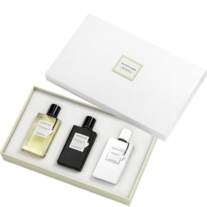 Van Cleef & Arpels Coll. Extraordinaire (U) Set Edp 3 X 45Ml (California Reverie + Santal Blanc + Moonlight Patchouli) Transparent/Combination
