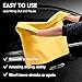ARTIPOLY Premium Shammy Cloth for Car Drying 2pk (26”x17”)-Super Absorbent Chamois Towel for Car-Reusable Shammy Towel for Car, Bathroom,Pets, Dust Remove, No Spots/Streak/Scratch