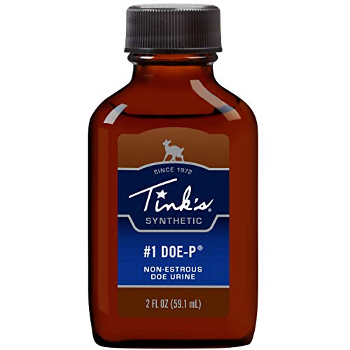 TINK’S #1 Doe-P Synthetic All-Season Deer Lure – 2 Ounces