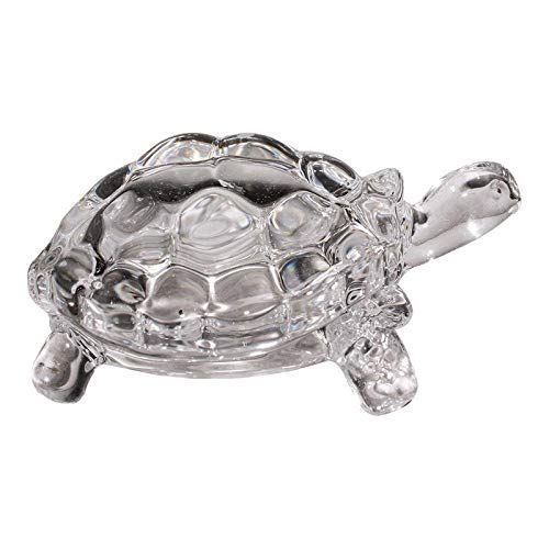Shriram TraderVastu Feng Shui Crystal Turtle Tortoise for Good Luck (Tortise - 5.5 cm x 8 cm x 4 cm), Feng Shui Tortoise Turtle Best Gift for Career & Luck