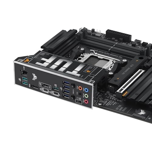 TUF GAMING X870-PLUS Scheda madre WIFI ATX, 16+2+1(80A) stadi di alimentazione, DDR5, PCIe 5.0, GPU di nuova generazione, 4 slot M.2, WiFi 7, USB4 20 Gbps anteriore con PD Fast Charge, Aura Sync - Scheda madre - Immagine 2