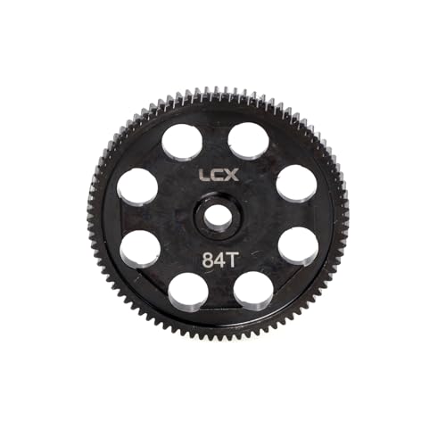 Caja de engranajes de acero duro 84T LCX Racing para coche RC LOSI 22S 1/10