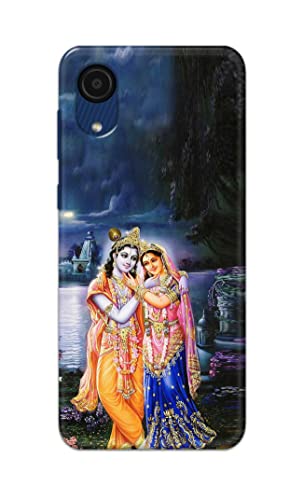 Image of Printed Hard Back Cover Case for Samsung Galaxy A03 Core Back Cover (Radha Krishna) -1803